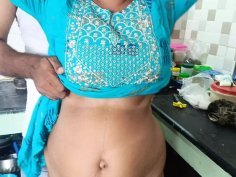 Step sister fucks in kitchen - hot indian maid romance with mysoremanju